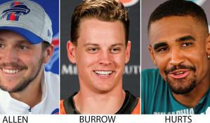 Hurts, Jefferson y Mahomes, candidatos a MVP de la NFL