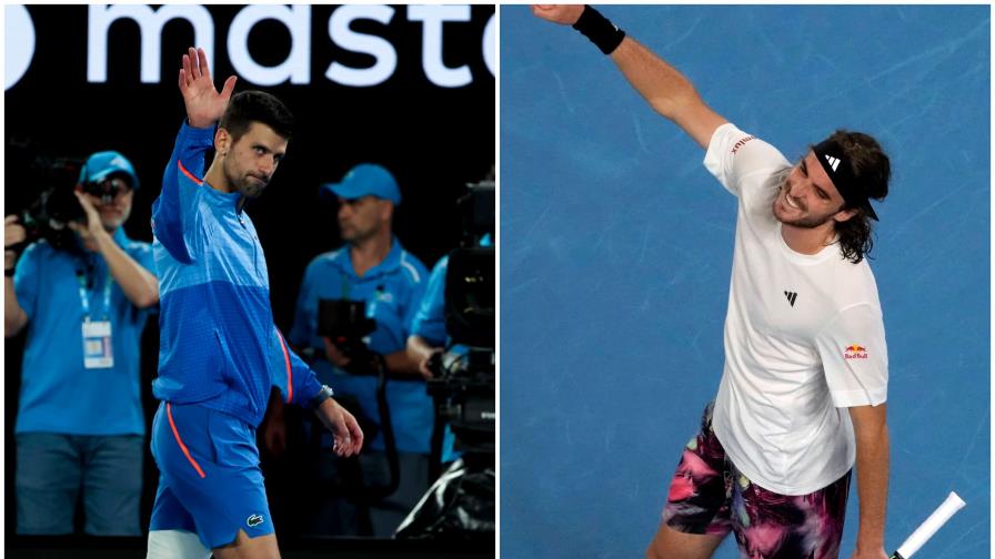 Djokovic y Tsitsipas buscan el viernes su lugar en la final de Australia