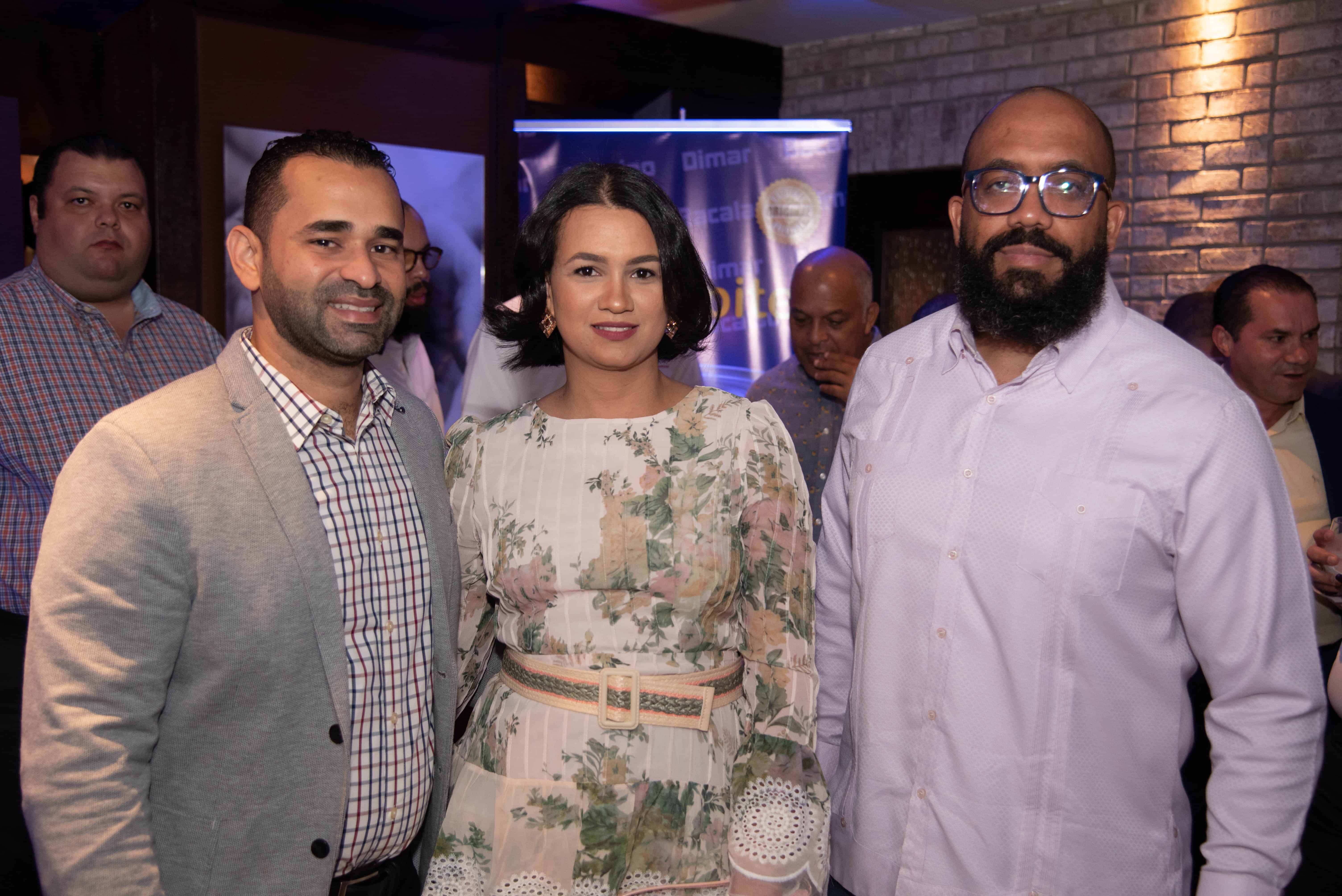 Randil García, Erika Eusebio y Isaías Villanueva.