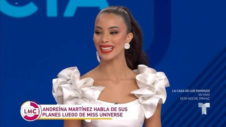 Andreína Martínez cree que si hubiese representado a Estados Unidos posiblemente habría ganado Miss Universo