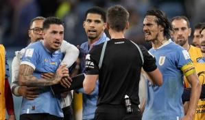 FIFA suspende a 4 jugadores de Uruguay por caos en Mundial