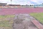 Anuncian la reparación total de la pista de atletismo Félix Sánchez