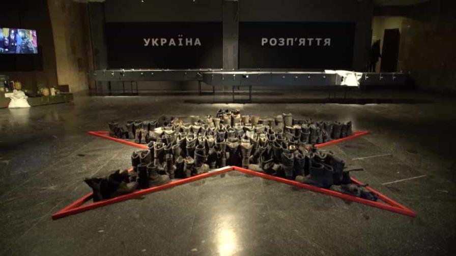 Los restos de la guerra en Ucrania ocupan espacios en colecciones privadas y un museo que cambia día a día Los restos de la guerra en Ucrania ocupan espacios en colecciones privadas y un museo que cambia día a día