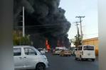 Reportan fuerte incendio en El Almirante, Santo Domingo Este Reportan fuerte incendio en El Almirante, Santo Domingo Este