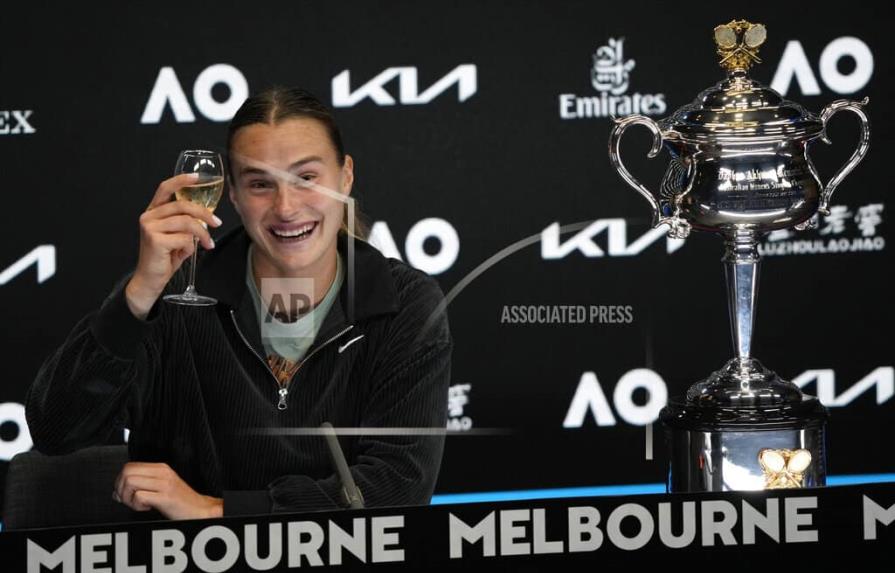 Mi mejor partido, asegura Sabalenka tras ganar el Abierto de Australia