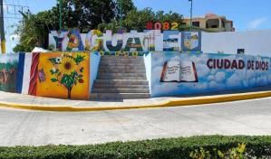 Yaguate estrena identificador fotográfico en su entrada