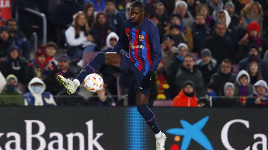 Barcelona pierde a Dembélé por lesión de muslo Barcelona pierde a Dembélé por lesión de muslo
