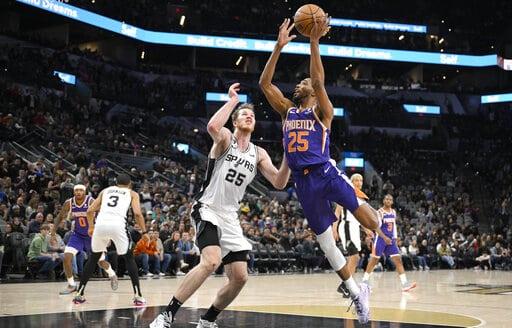 Video | Paul y Bridges ayudan a que Suns venzan a Spurs en alargue