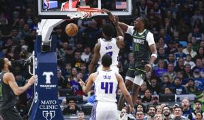 Video | Edwards anota 34, Timberwolves vencen a Kings