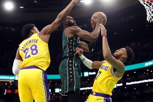 Video | Brown obliga a prórroga; Celtics vencen a Lakers