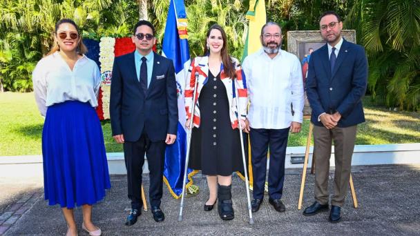 Embajada dominicana en Jamaica rinde tributo a Duarte