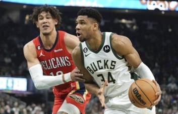 Bucks propinan la octava derrota consecutiva a Pelicans