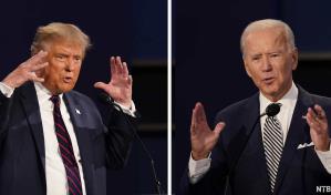 Biden y Trump, empatados de cara a las presidenciales de 2024
