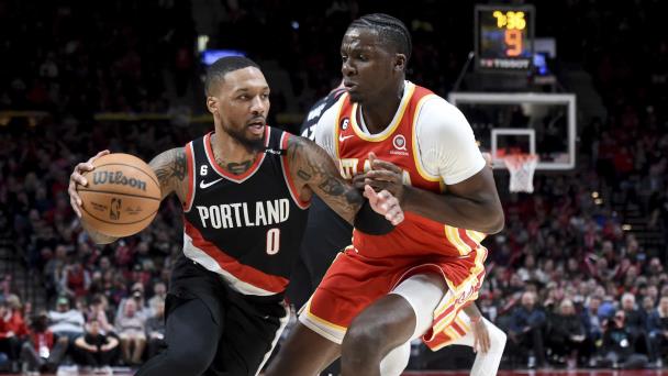 VIDEO | Lillard encesta 42 en triunfo de Blazers sobre Hawks