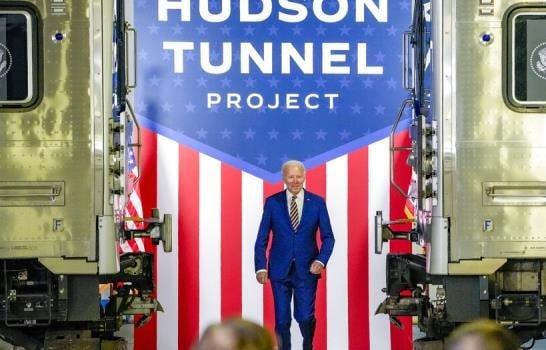 Biden incluye túnel entre Nueva York y Nueva Jersey en su plan de infraestructura
