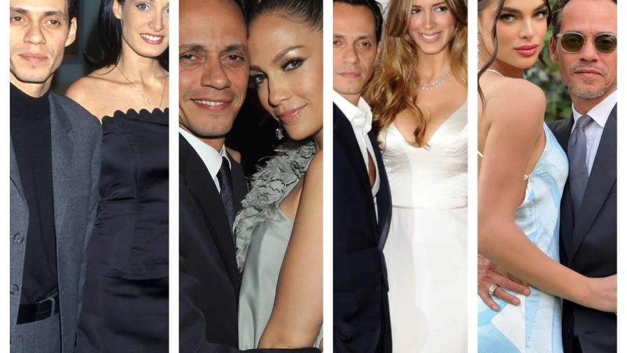 Todas las veces que Marc Anthony se ha casado