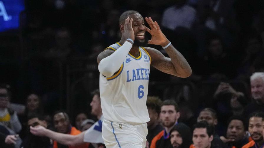 VIDEO | Con triple doble de LeBron, Lakers vencen a Knicks en alargue VIDEO | Con triple doble de LeBron, Lakers vencen a Knicks en alargue