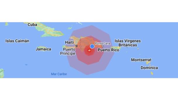 Potente sismo sacude la República Dominicana