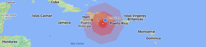 Potente sismo sacude la República Dominicana