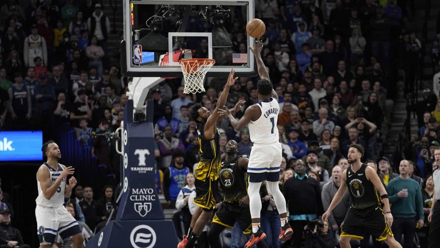 VIDEO | Timberwolves vencen a Warriors en tiempo extra 