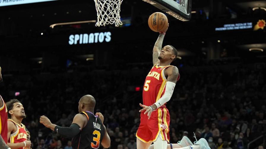 VIDEO | Murray encesta 21 y Hawks arrollan a Suns en NBA