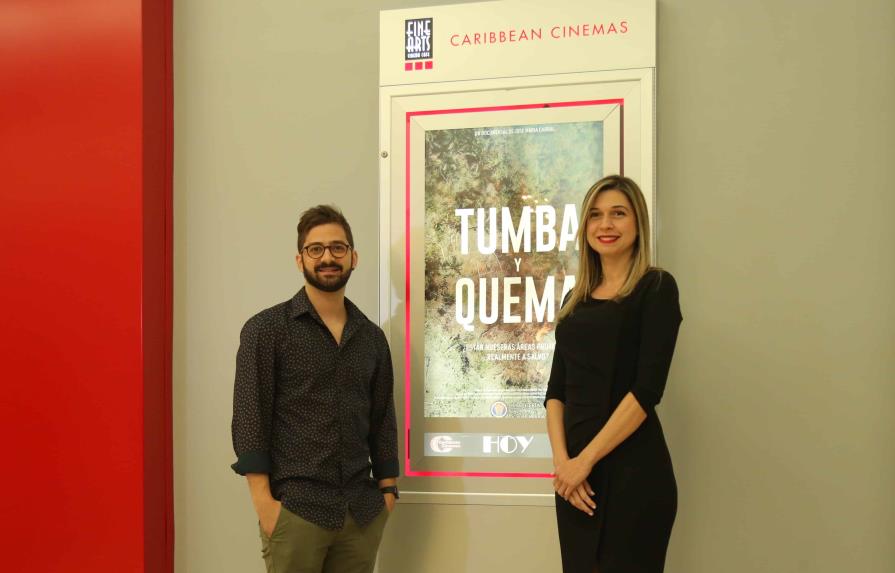 José María Cabral estrenó el documental “Tumba y quema”