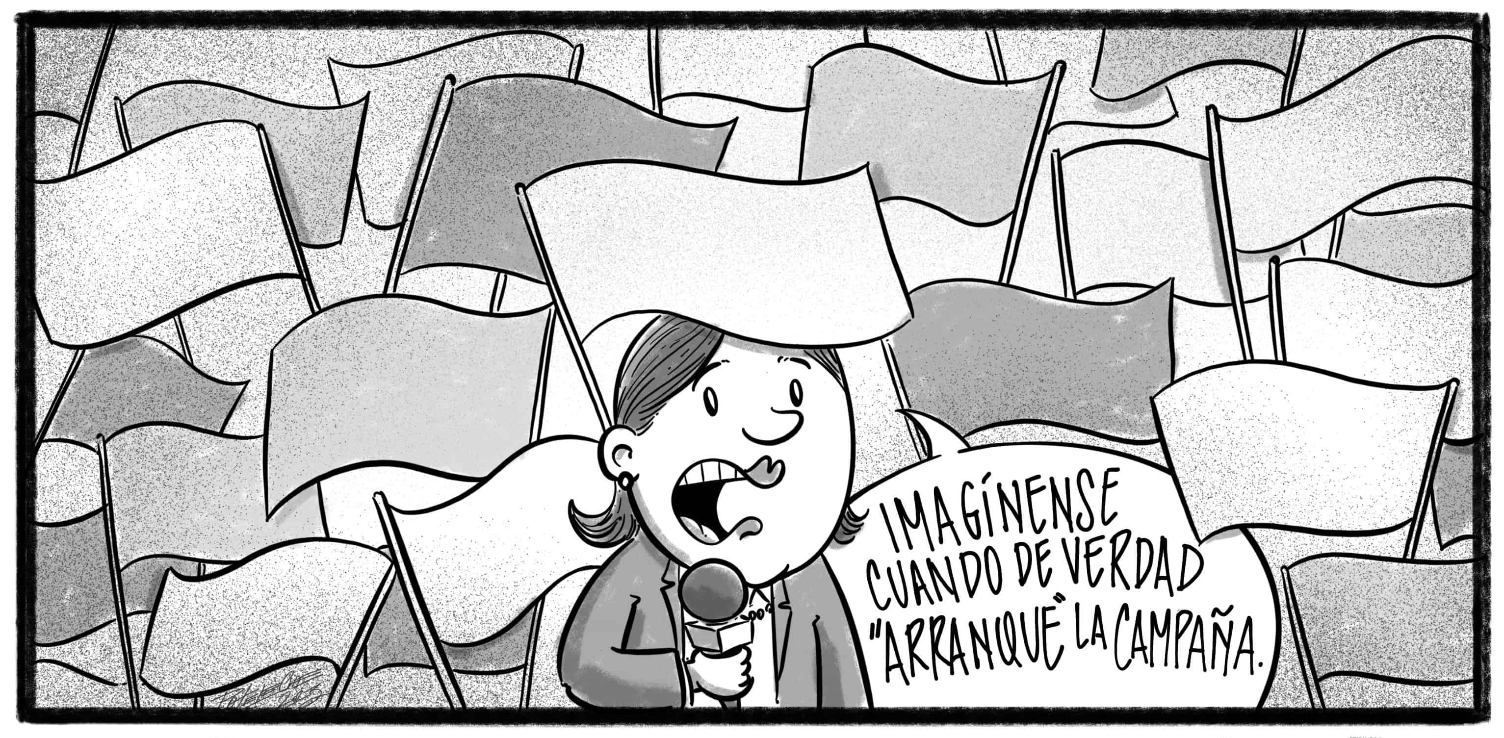 Caricatura de Noticiero Poteleche 3 febrero 2023