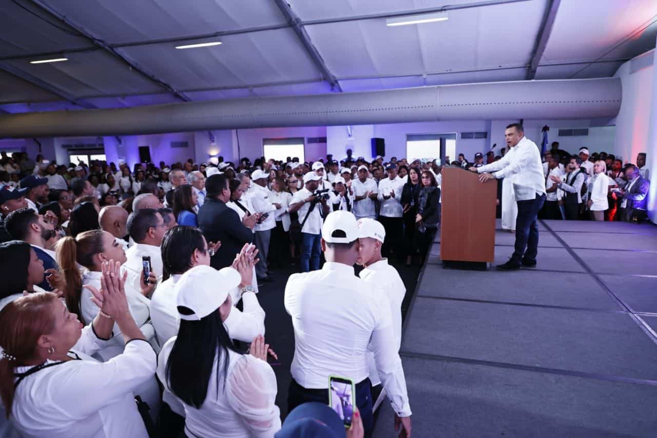 <br>Miembros del movimiento durante su participación.