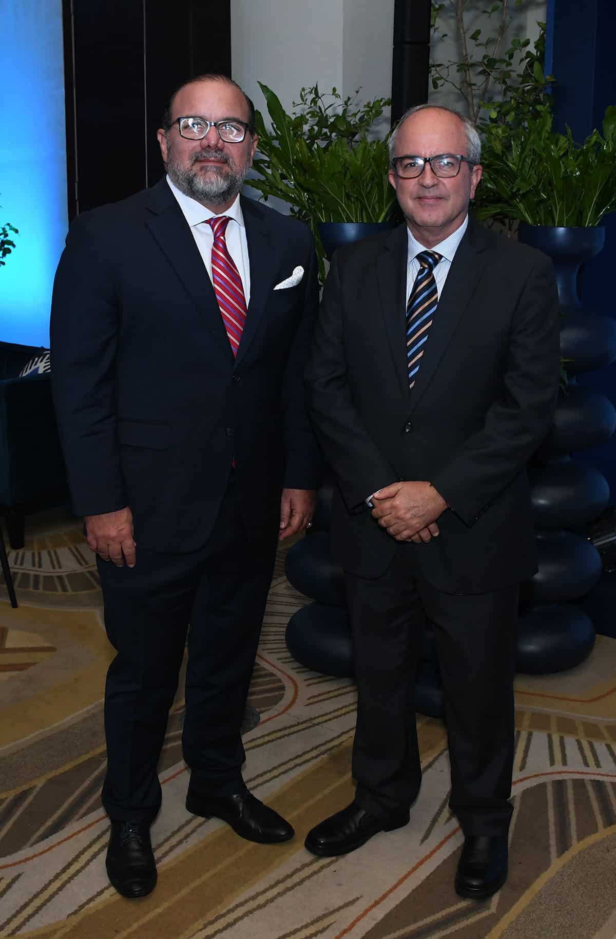 Claudio Hirujo y Joaquín Zaglul.