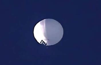 Un segundo globo espía chino sobrevuelva Latinoamérica
