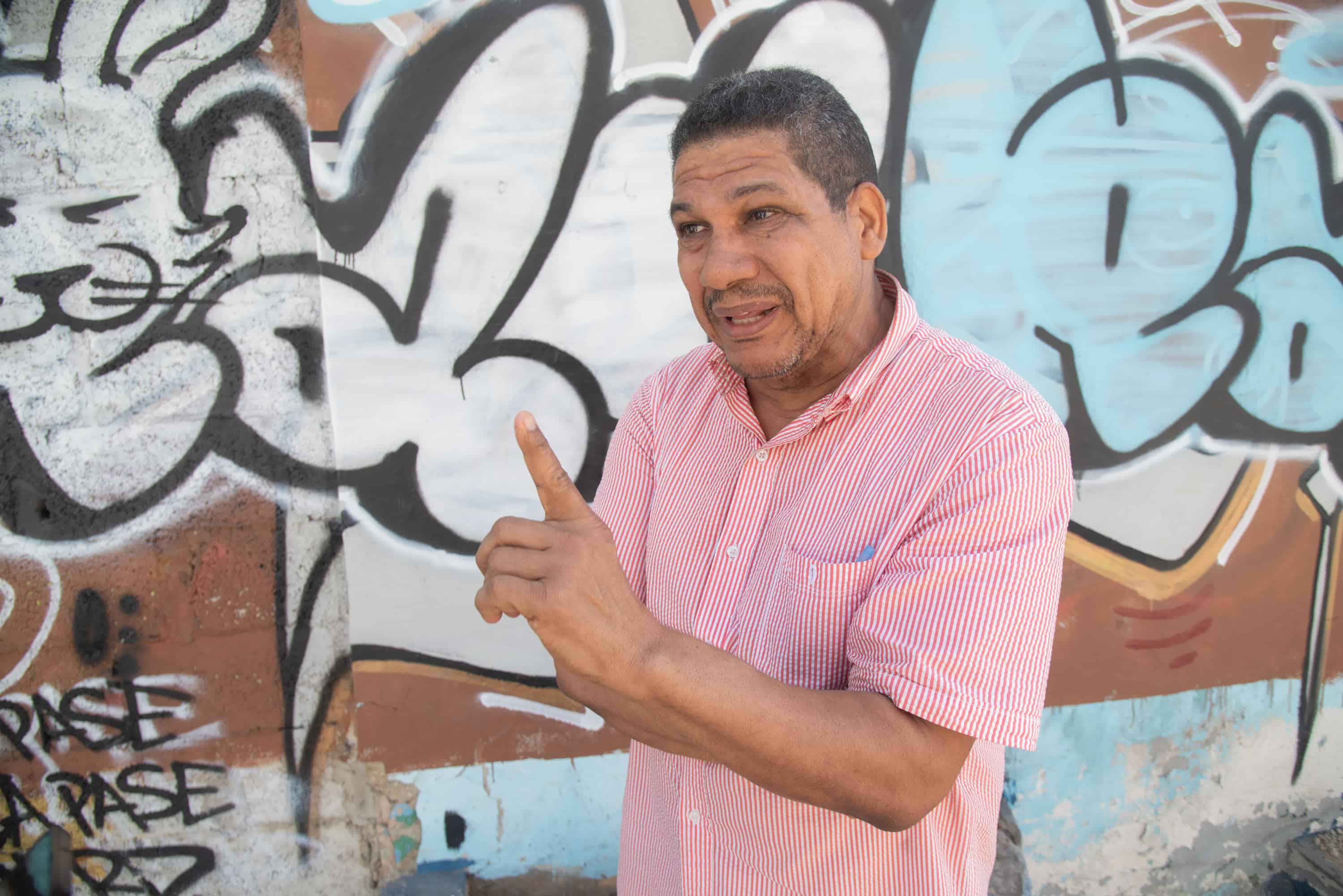 Francisco Osorio, dirigente comunitaro