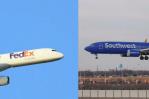 Un avión de FedEx evita colisión con otro de Southwest en Texas