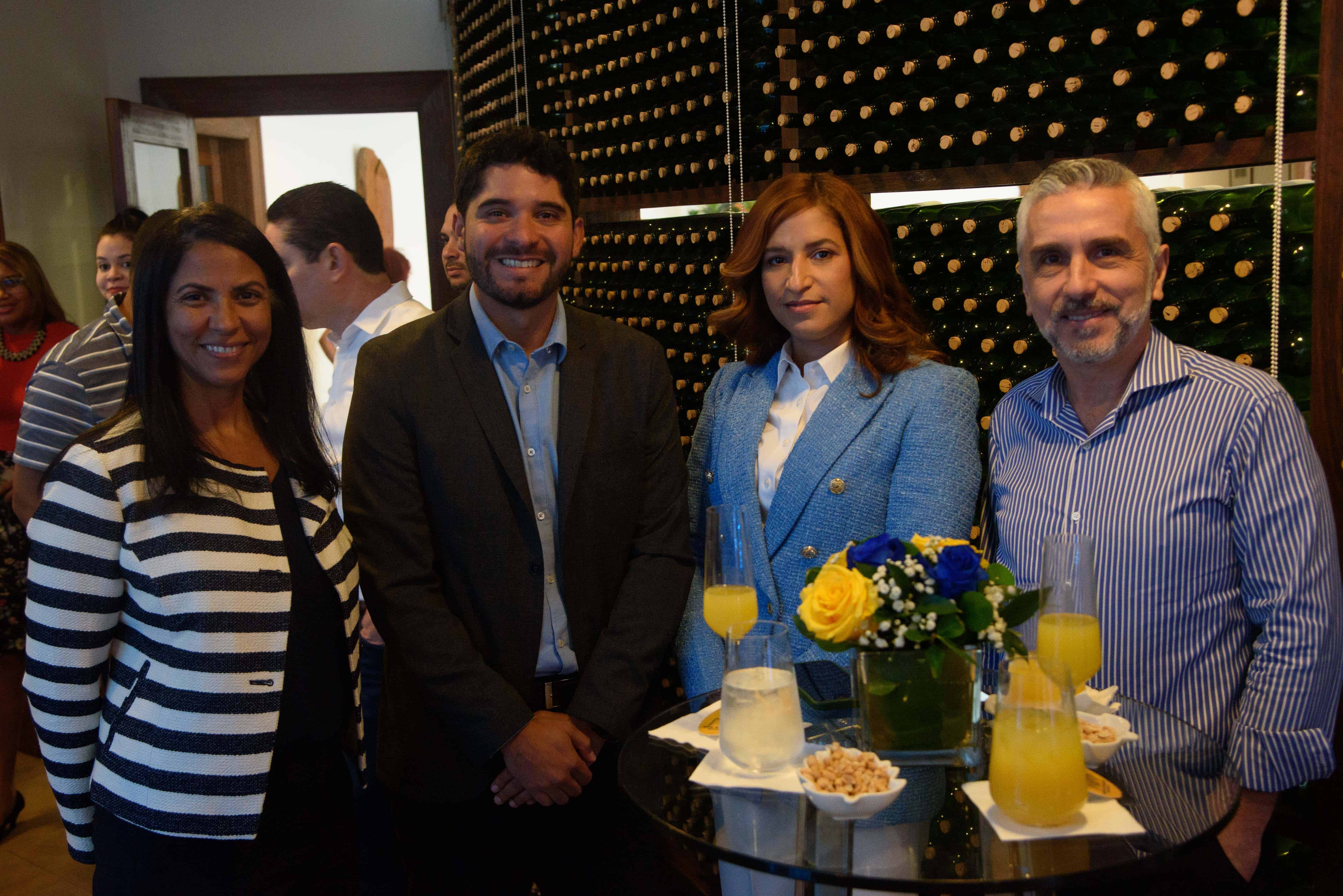 Ingrid Lapaix, Juan González, María Marcelino y Ronaldo Vieira.