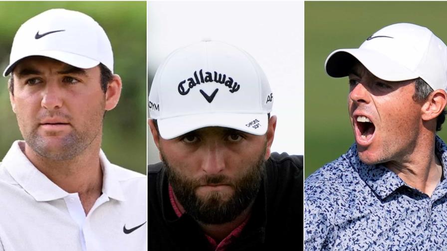 McIlroy, Scheffler y Rahm no se bajan del podio