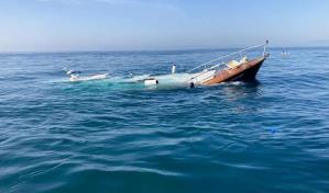 Embarcación con turistas se hunde en el área de los arrecifes de la playa de Cabeza de Toro