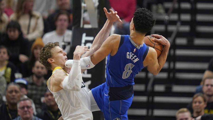 VIDEO | Green y Hardy ayudan a Dallas a sorprender a Jazz; Doncic no jugó VIDEO | Green y Hardy ayudan a Dallas a sorprender a Jazz; Doncic no jugó