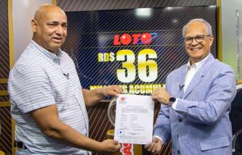 Agente tributario se gana RD$36 millones en Leidsa