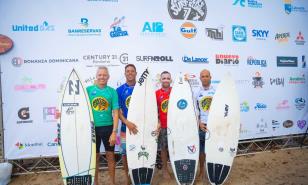 Magnum Martínez fue el gran ganador del Master Surf Reunion