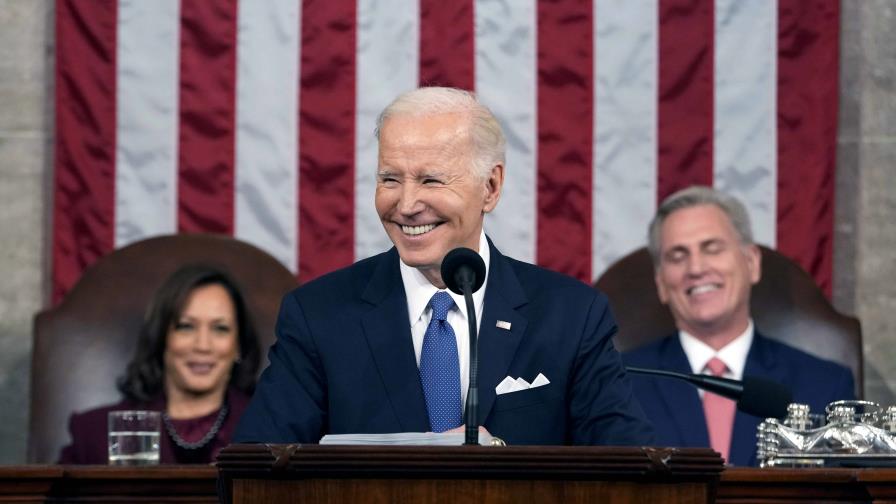 Biden pide apoyo de republicanos en Estado de la Unión