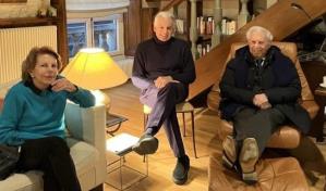 Mario Vargas Llosa se reúne en París con su exmujer Patricia