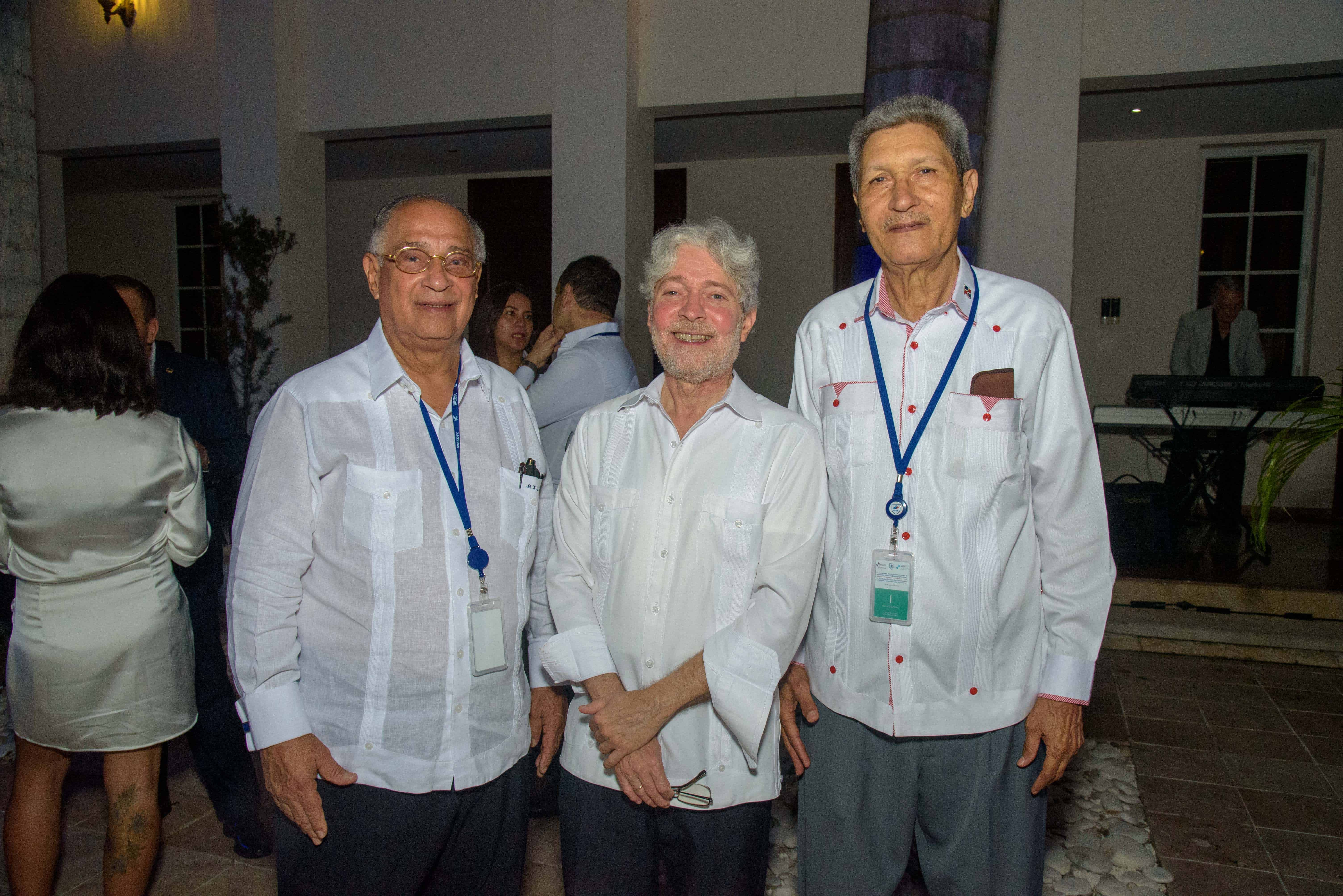 Amable Padilla, Jorge Santiago y Norberto Luis Soto.