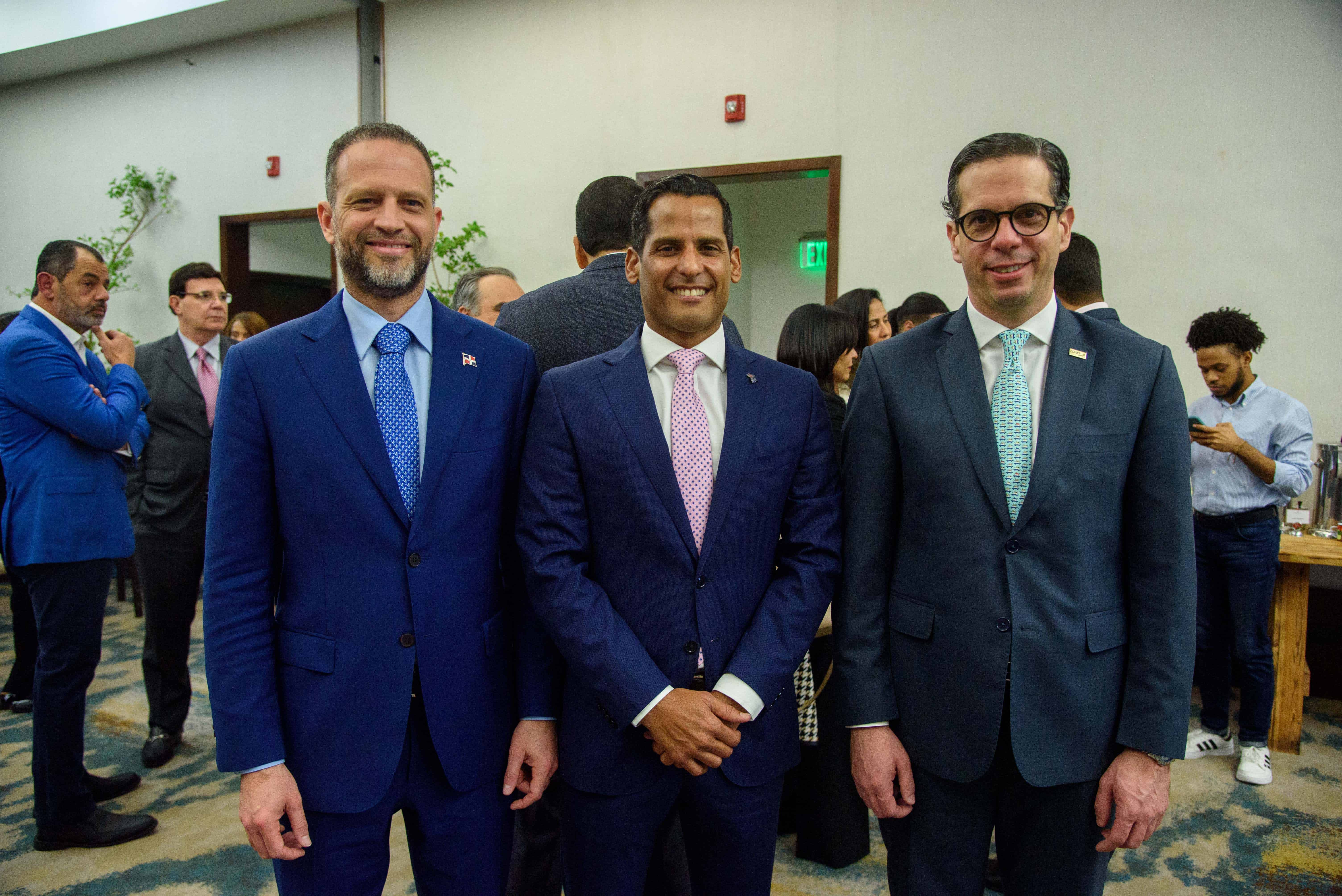 Daniel Peña, Marcos Díaz y César Dargam. 