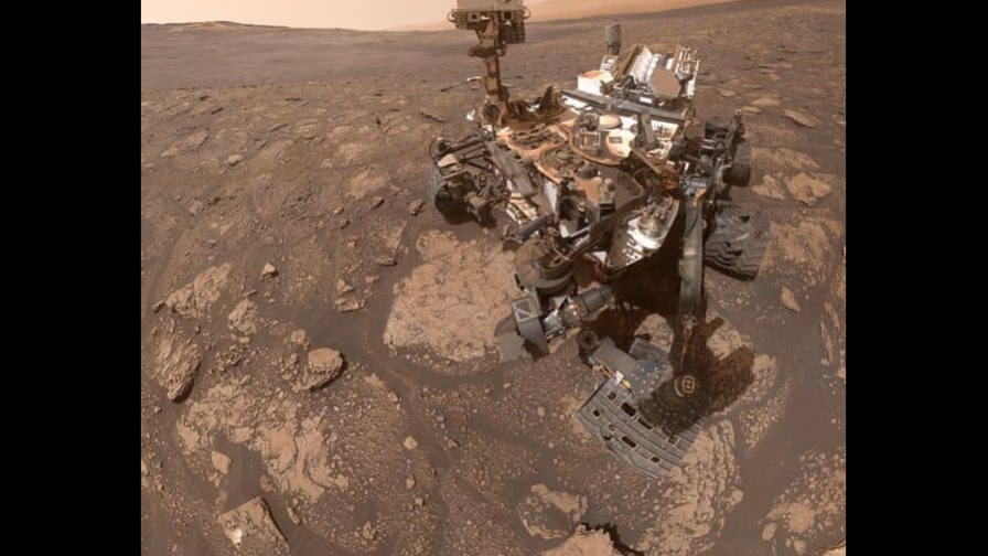 Rover Curiosity de la NASA halló pistas sobre el pasado acuático de Marte