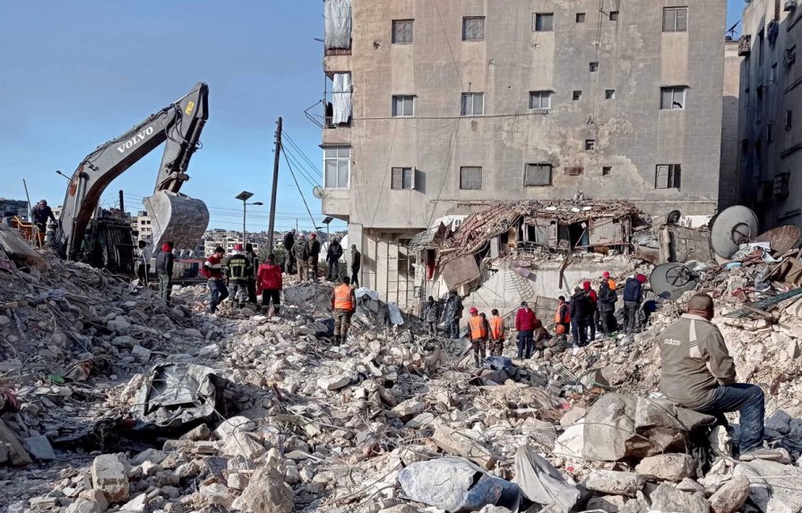 La presidenta de la Cruz Roja llega a Siria tras los terremotos