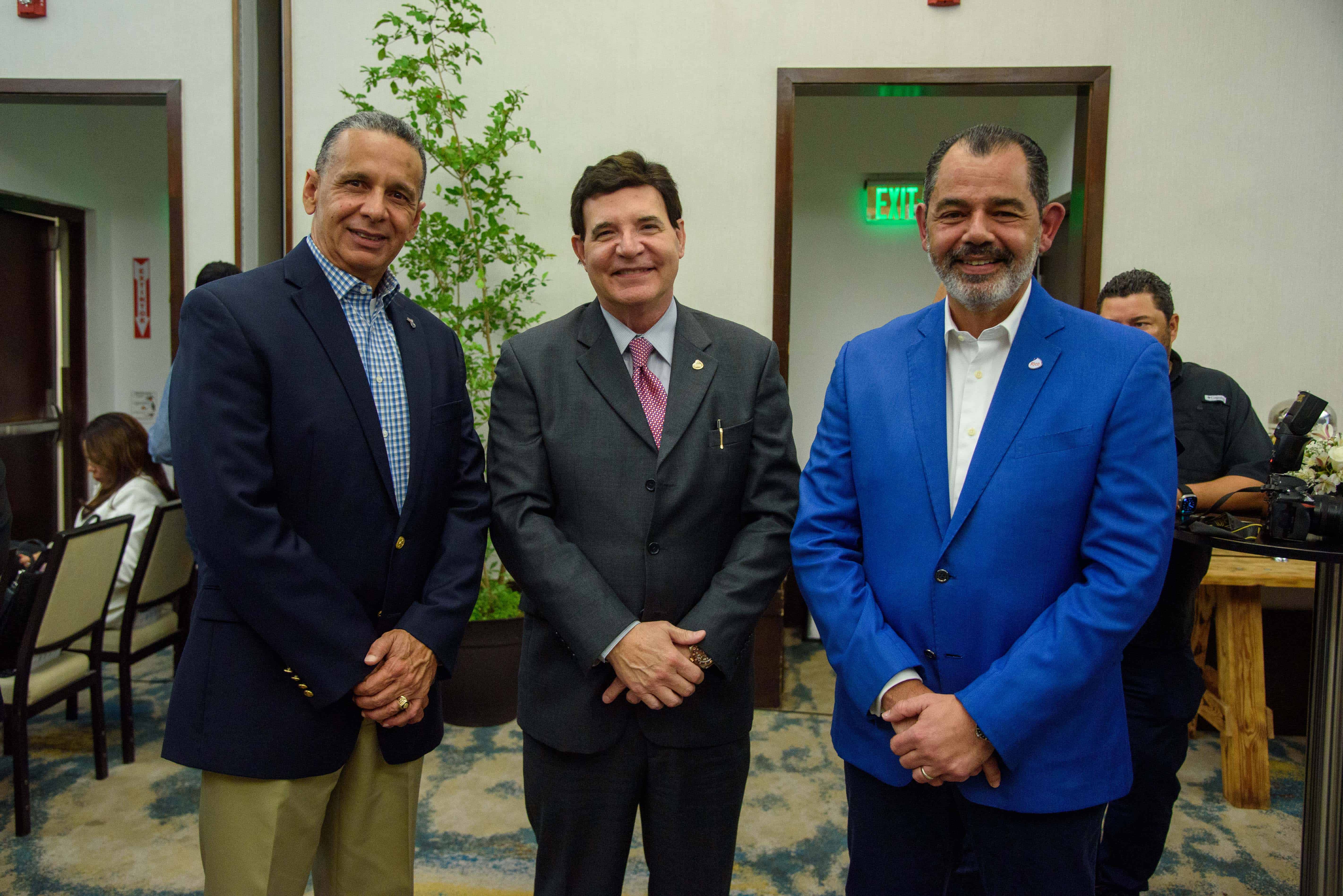 Tomás Brache, Julio Brache y Alfredo Ríos.