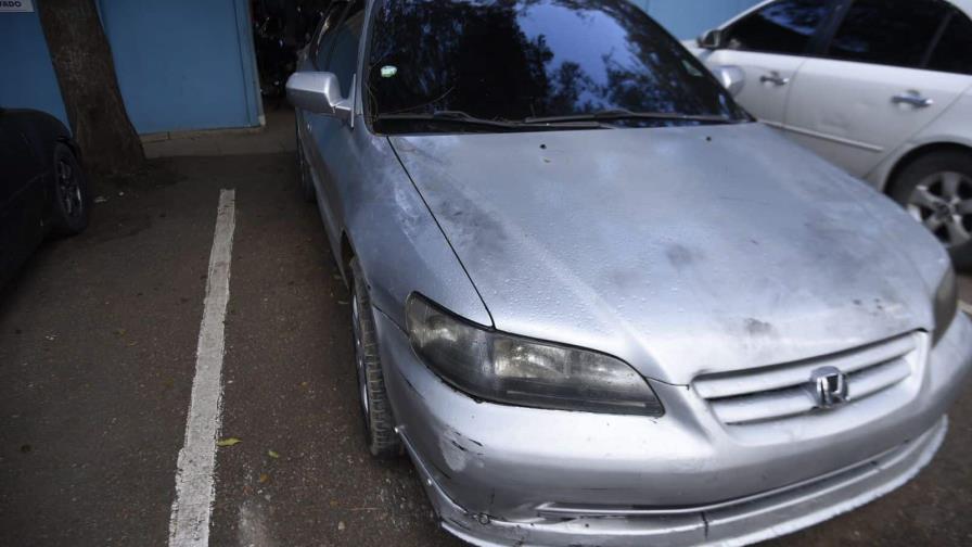 Recuperan carro de taxista que fue acribillado durante atraco en Santiago