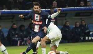 Messi baja para el Mónaco-París SG, regreso esperado el lunes