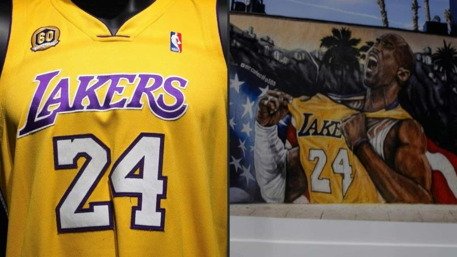 Camiseta de Kobe Bryant vendida por 5.8 millones de dólares