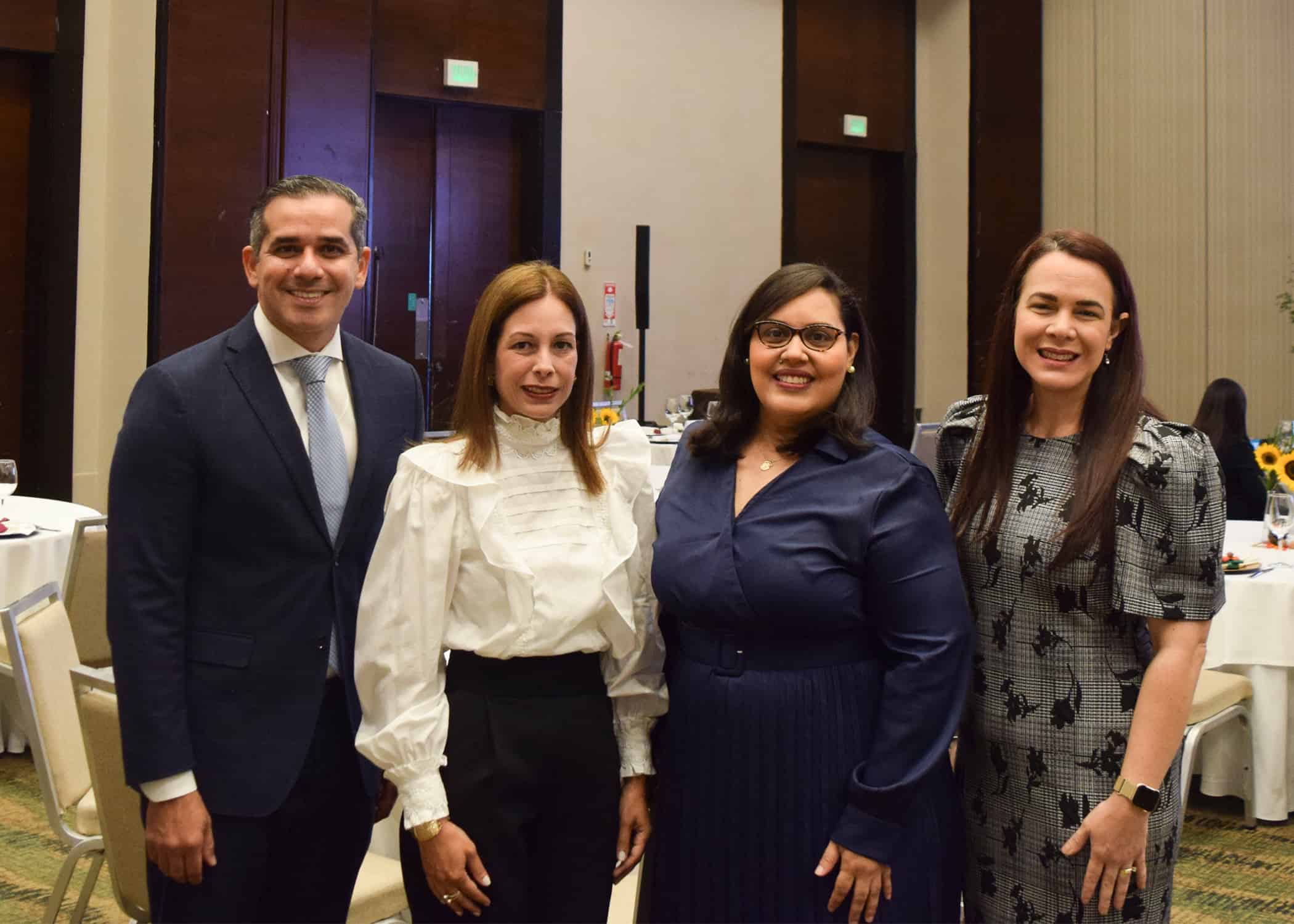 Joel García, María Povedano, Margaret Valerio y Silvia Pesquera.