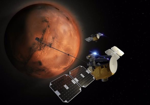 La NASA contrata empresa de Jeff Bezos para lanzar una misión a Marte